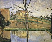 Paul Cezanne pool 2 oil painting on canvas